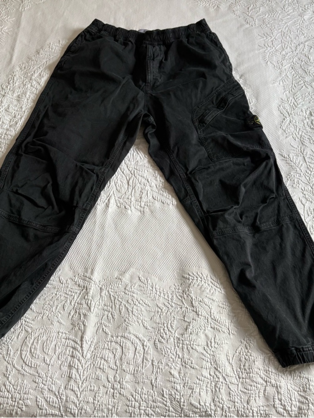 Stone Island Men’s cargo pants cotton black TYPE LO size 34